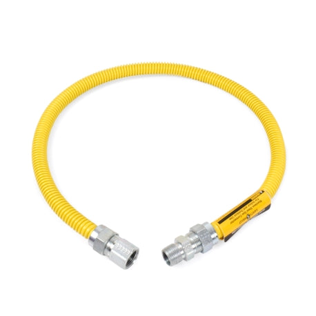 Dormont Yellow Coated Gas Appliance Connector