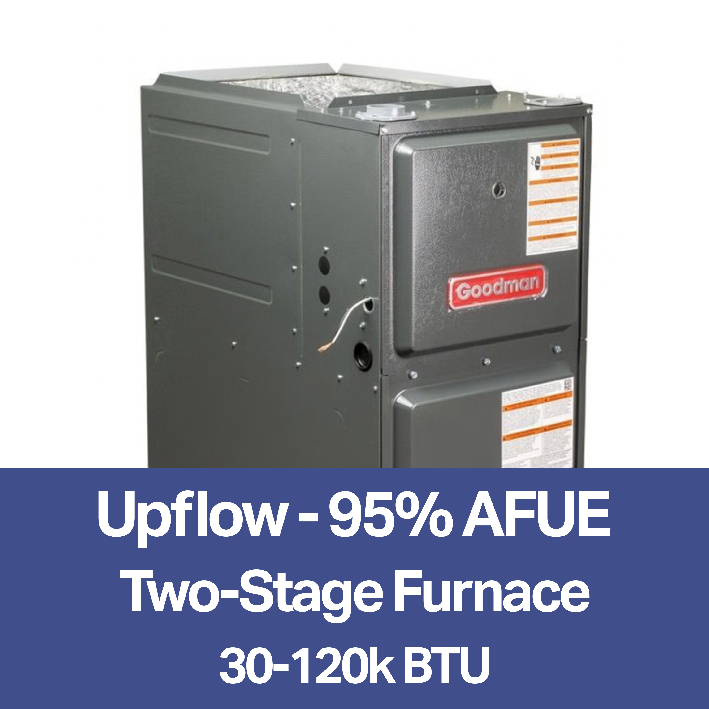 Upflow / Horizontal - 96% AFUE - Two-Stage Gas Furnace | GR9T95