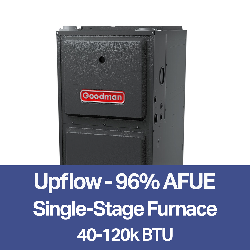 Upflow / Horizontal - 96% AFUE - Single-Stage Gas Furnace Multi-Speed ECM) | GR9S96