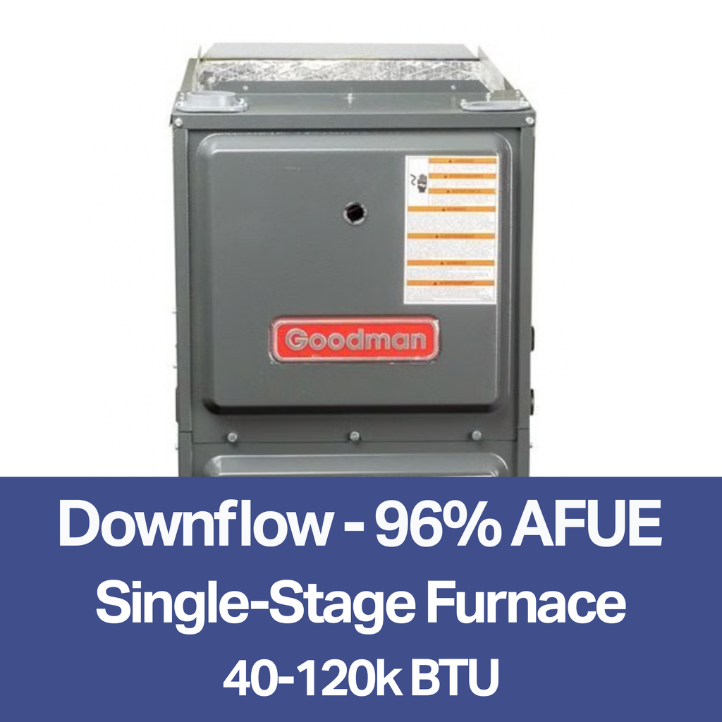 Downflow / Horizontal - 96% AFUE - Single-Stage Gas Furnace (Multi-Speed ECM) | GD9S96