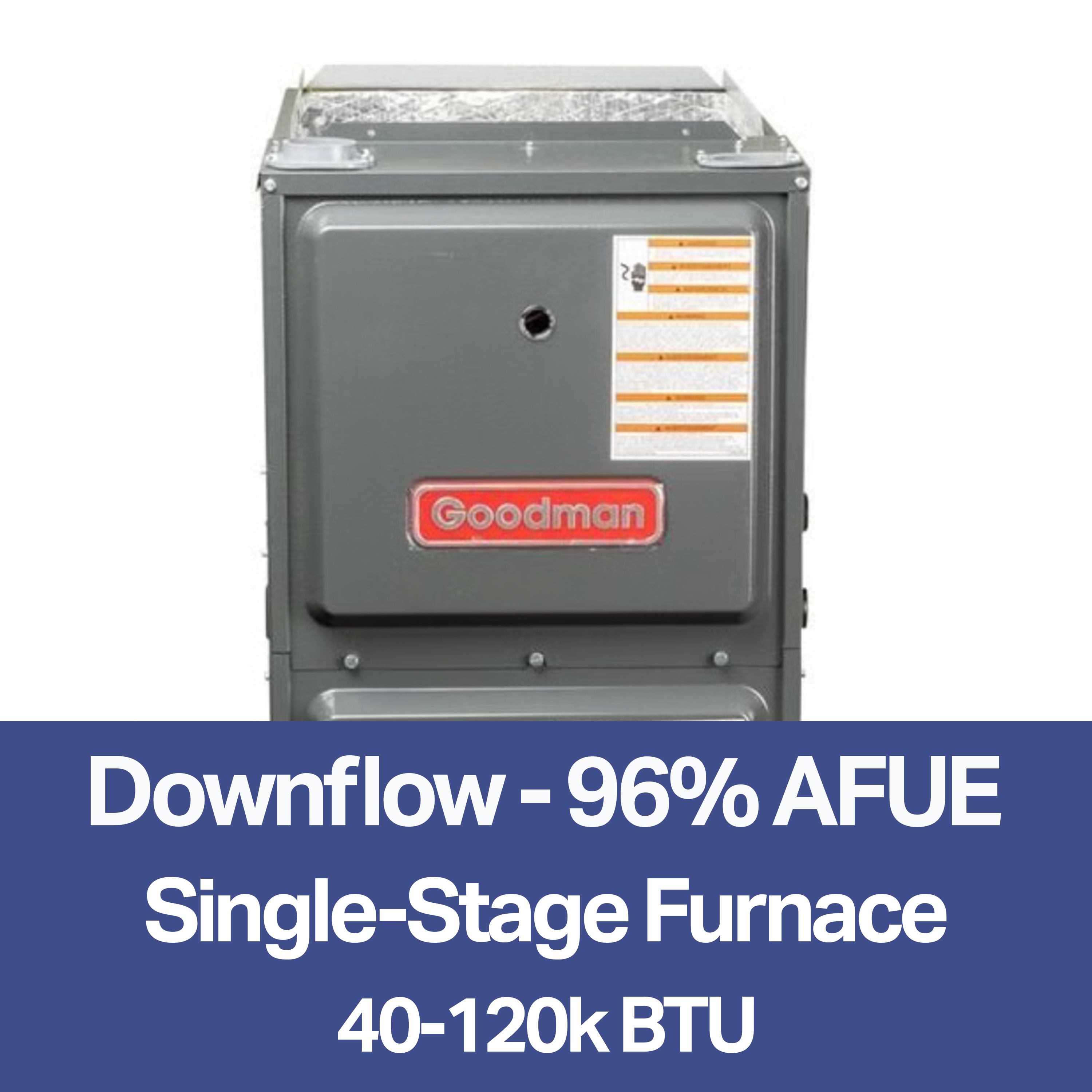 Downflow / Horizontal - 96% AFUE - Single-Stage Gas Furnace (Multi-Speed ECM) | GD9S96