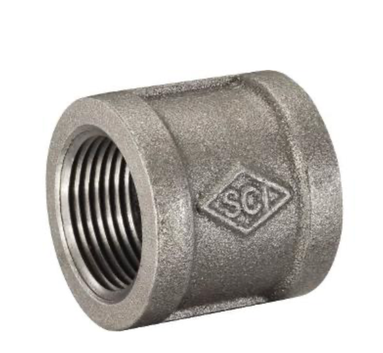 1/2 "  Black Iron Coupling