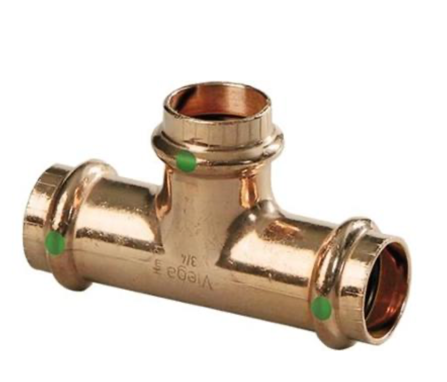 3/4'' x 3/4'' x 1/2'' ProPress Tee