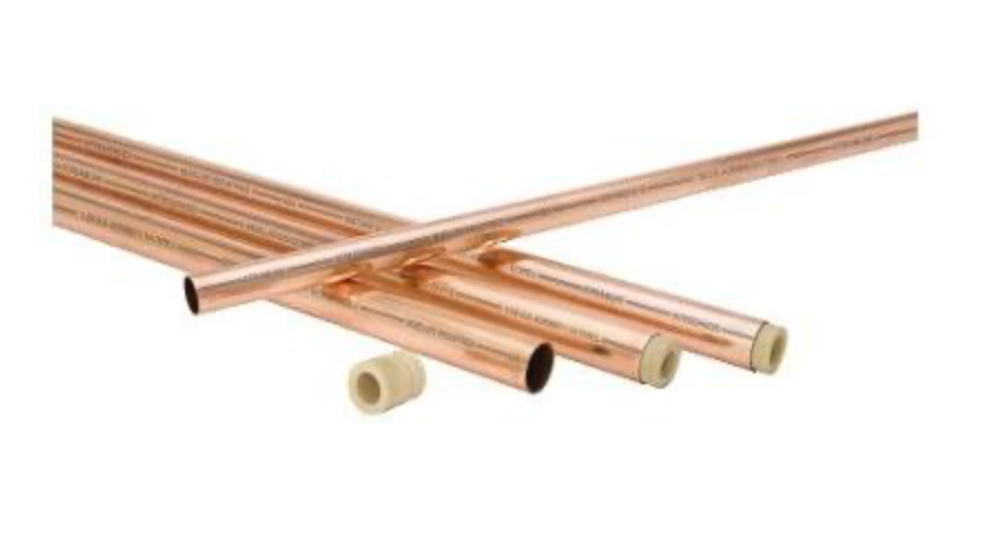1 in. x 10 ft. Copper Type M Hard Temper Straight Tube