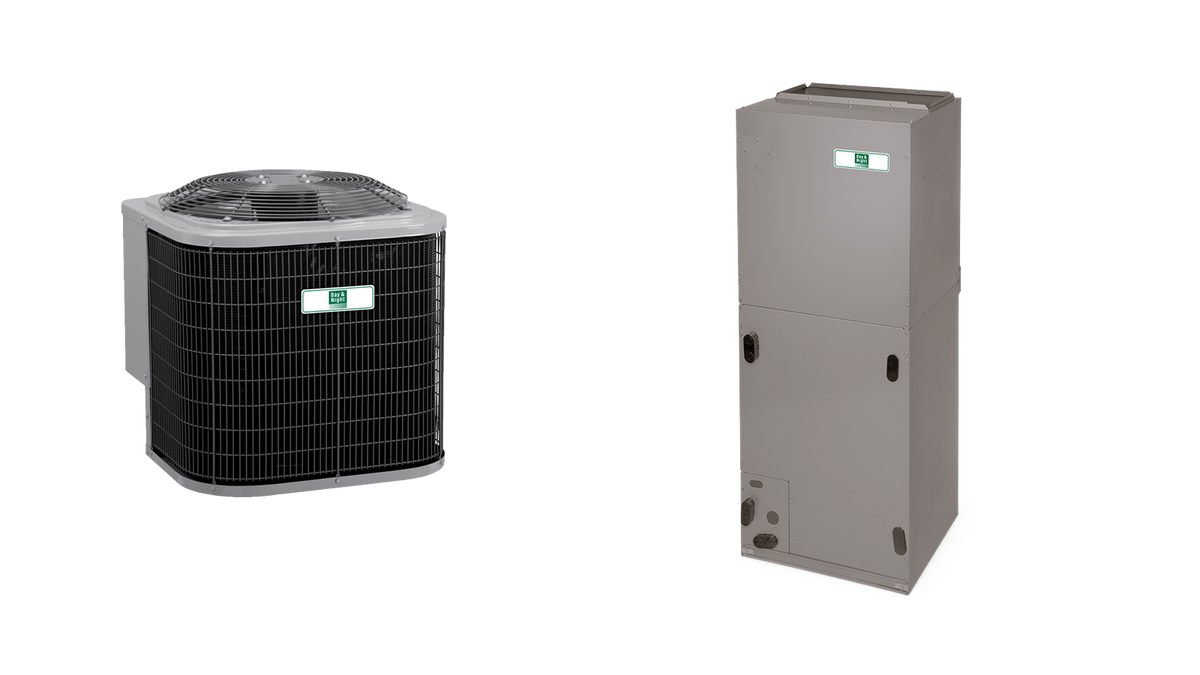 Day and Night 3.5 Ton AC System — Condenser + Air Handler + 10 kW Heat Strip