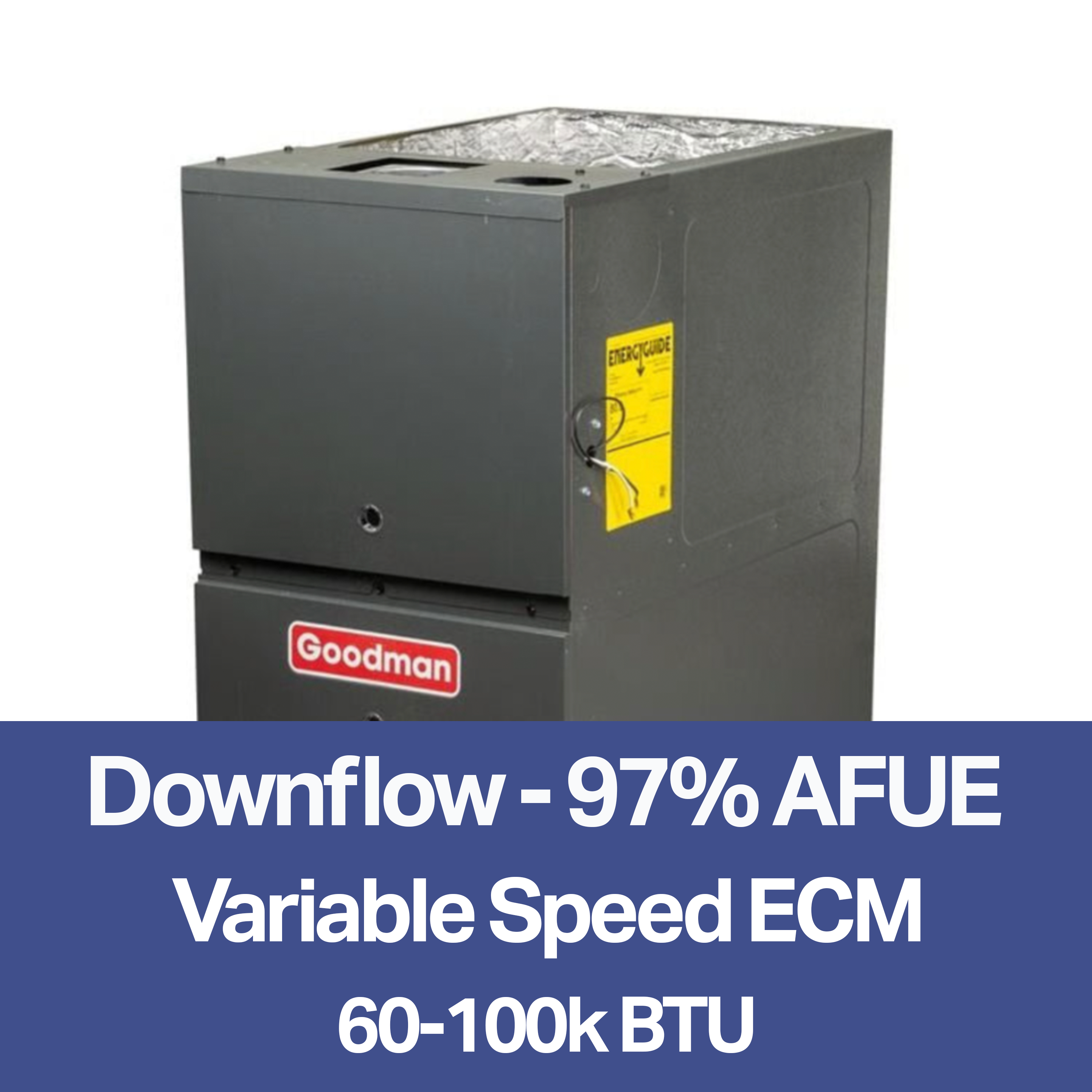 Downflow / Horizontal - 97%% AFUE - Gas Furnace (Variable-Speed ECM) | GDVM97
