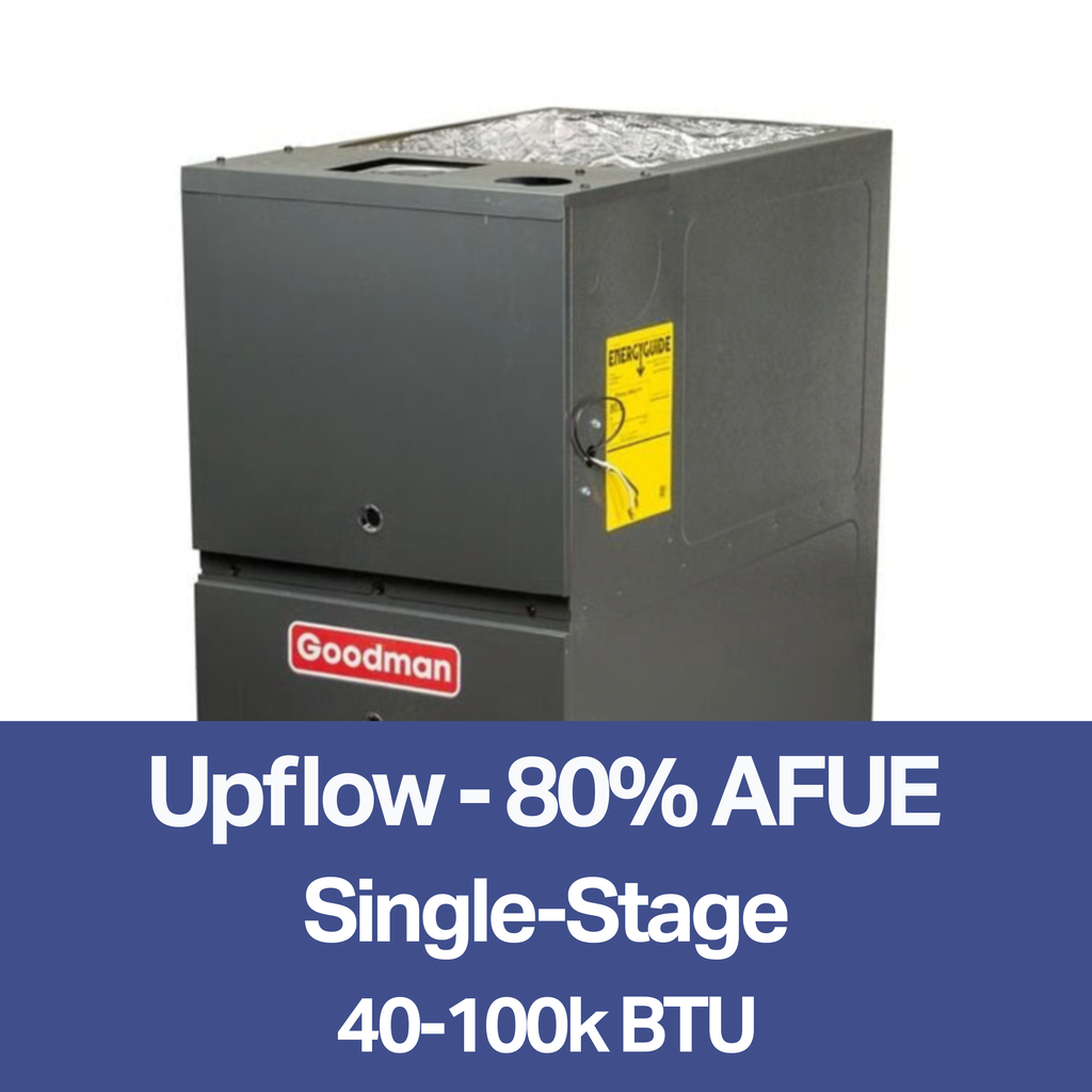 Upflow / Horizontal - 80% AFUE - Single-Stage Gas Furnace (Multi-Speed ECM) | GD9S80