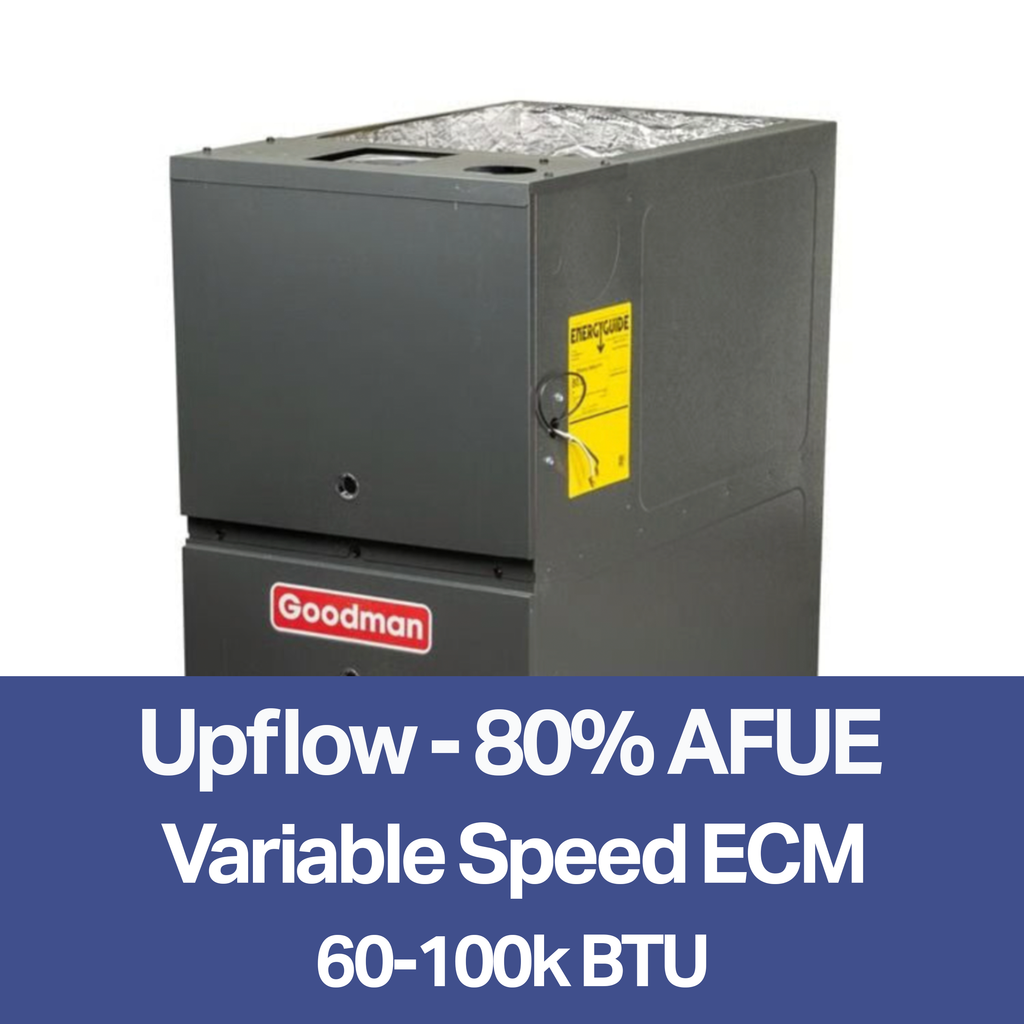 Upflow / Horizontal - 80% AFUE - Two-Stage Gas Furnace (Variable-Speed ECM) | GRVT80