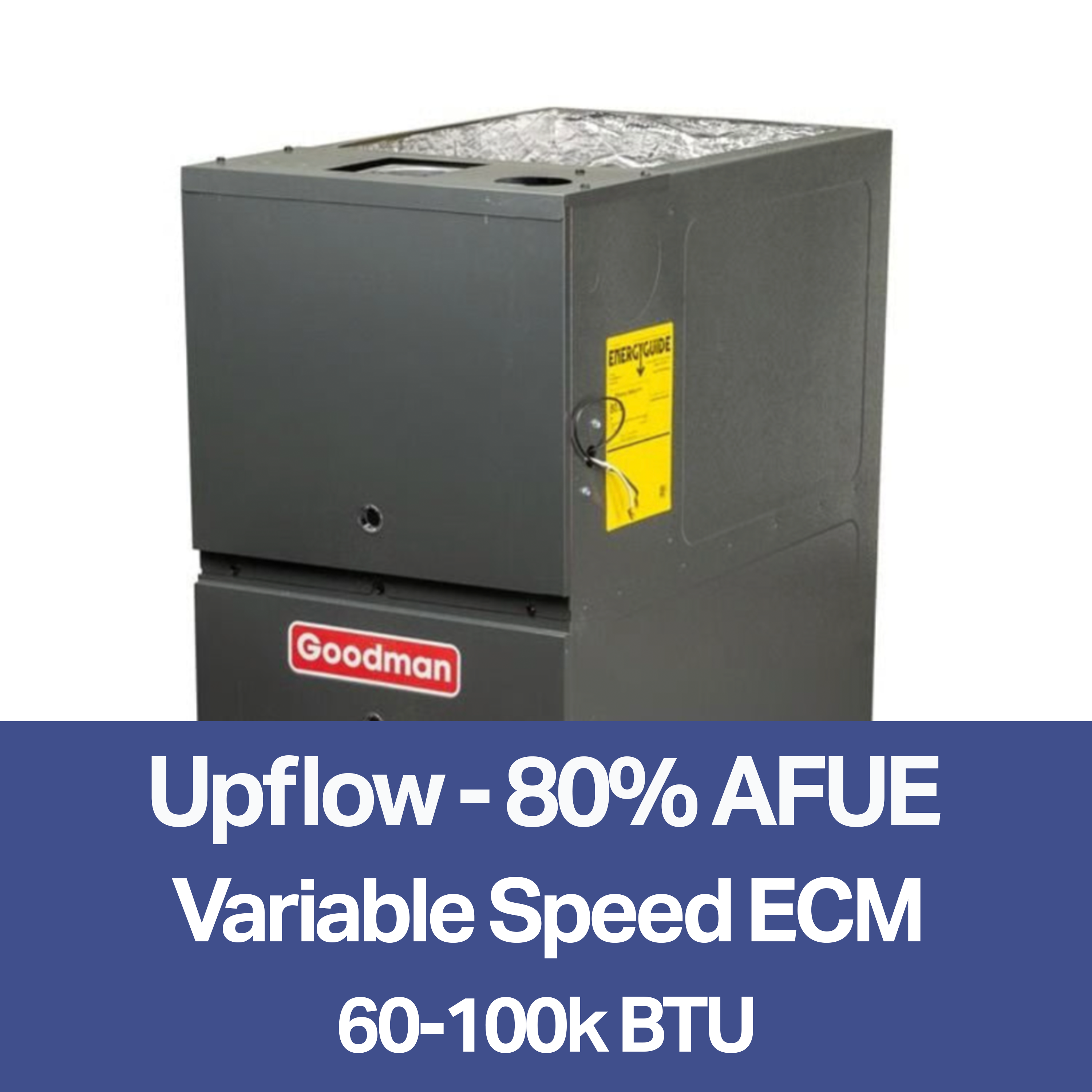 Upflow / Horizontal - 80% AFUE - Two-Stage Gas Furnace (Variable-Speed ECM) | GRVT80