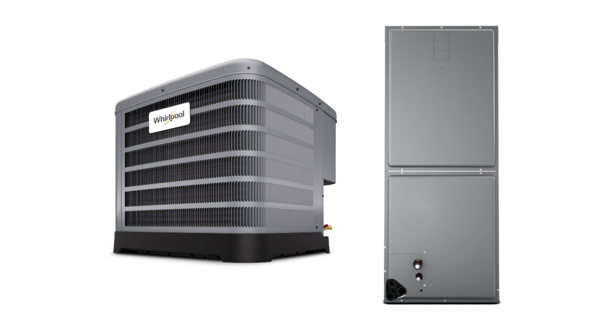 Whirlpool 3 Ton 14 SEER2 AC System — Condenser + Air Handler + 5 kW Heat Strip